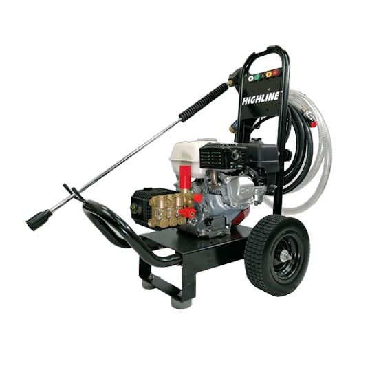 150 bar Honda barrow-mounted pressure washer